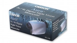 Carson Aura 2X 4X Night Vision Monocular, Black NV-150c